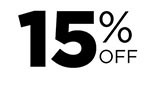 15%% off