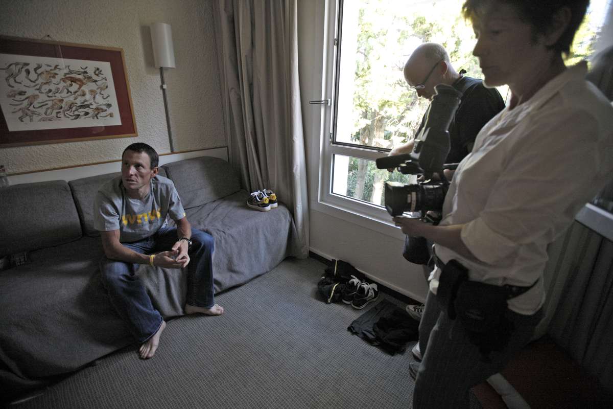 Alex Gibney discusses “The Armstrong Lie”