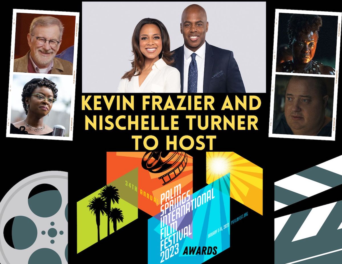 Kevin Frazier and Nischelle Turner Become First Black Hosts of the 2023 Palm Springs International Film Awards