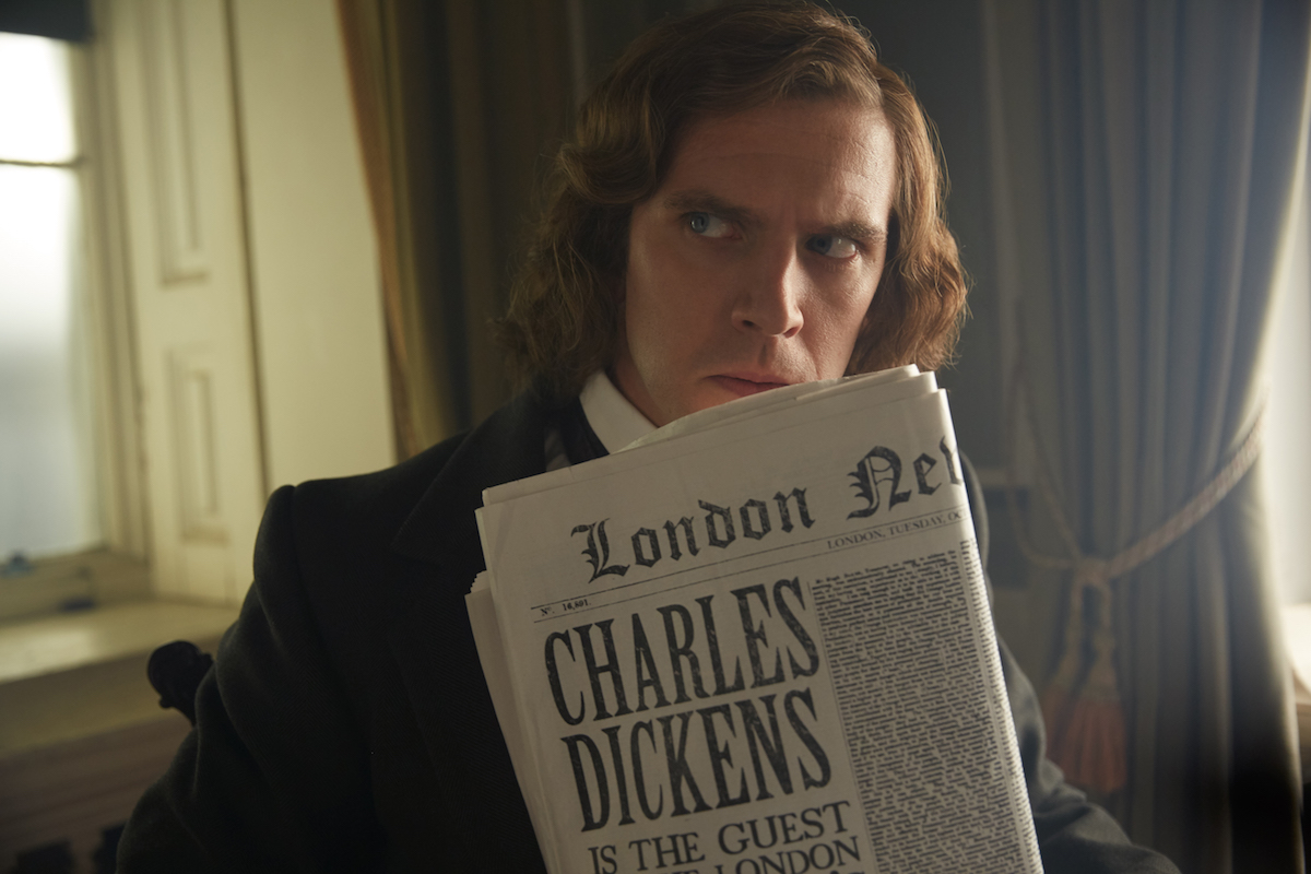 Larger than Life: Dan Stevens on “The Man Who Invented Christmas”