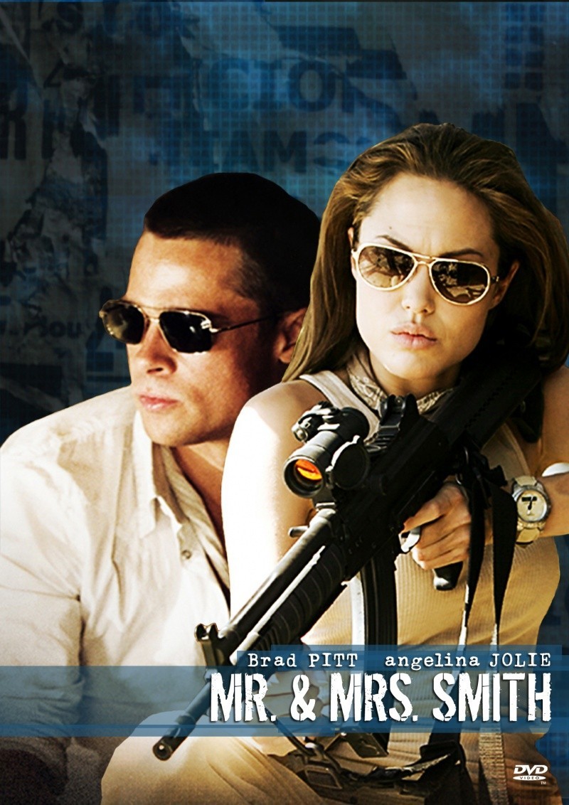 Mr And Mrs Smith 2005 Full Film Custom 4K UHD Blu Ray DVD Free Covers