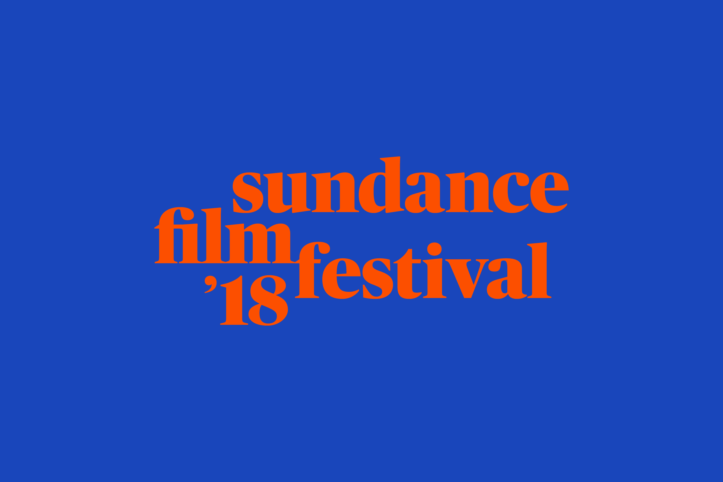 Sundance 2018: Table of Contents