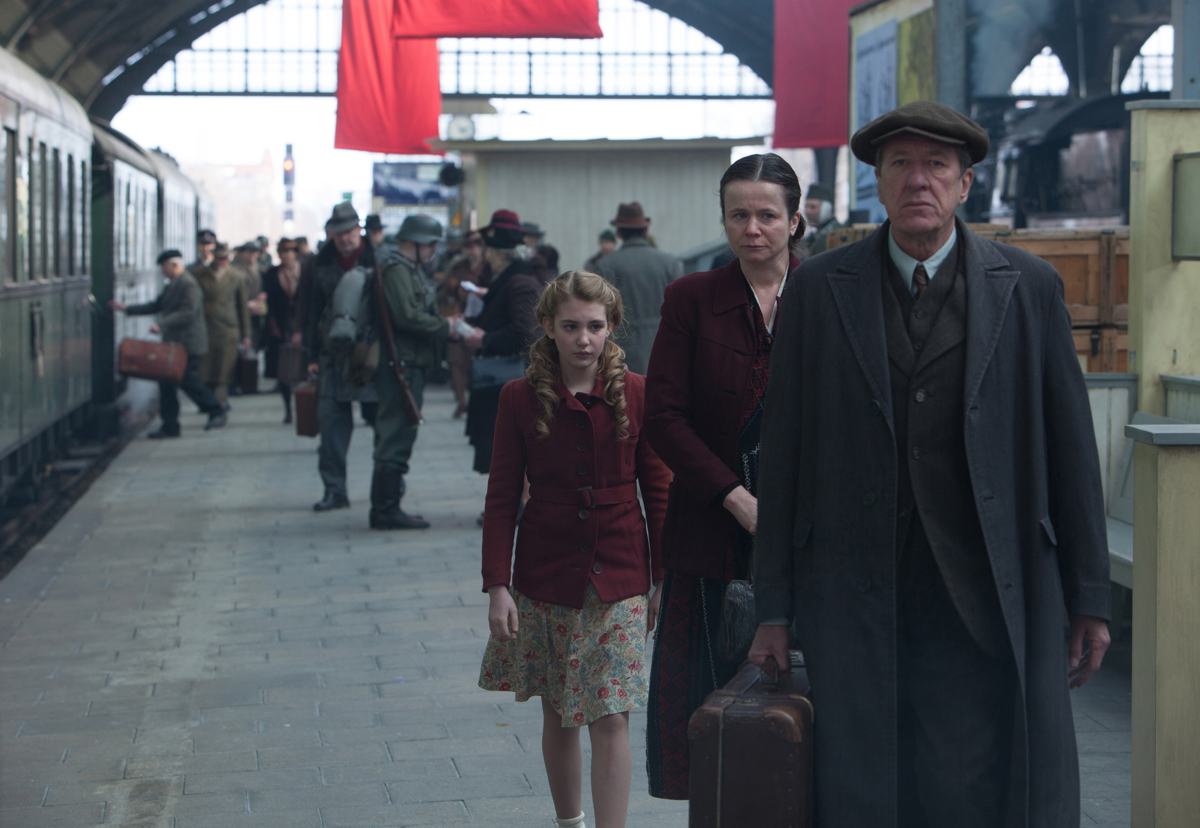 The Power of Words:  Director Brian Percival and actors Geoffrey Rush and Sophie Nélisse discuss “The Book Thief.”