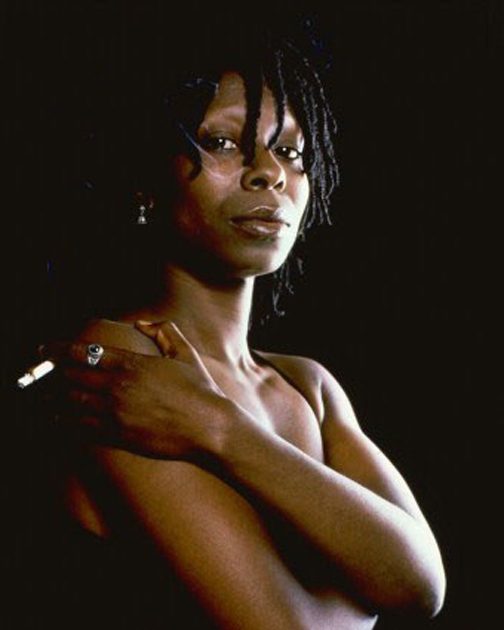 Whoopi Goldberg among the stars