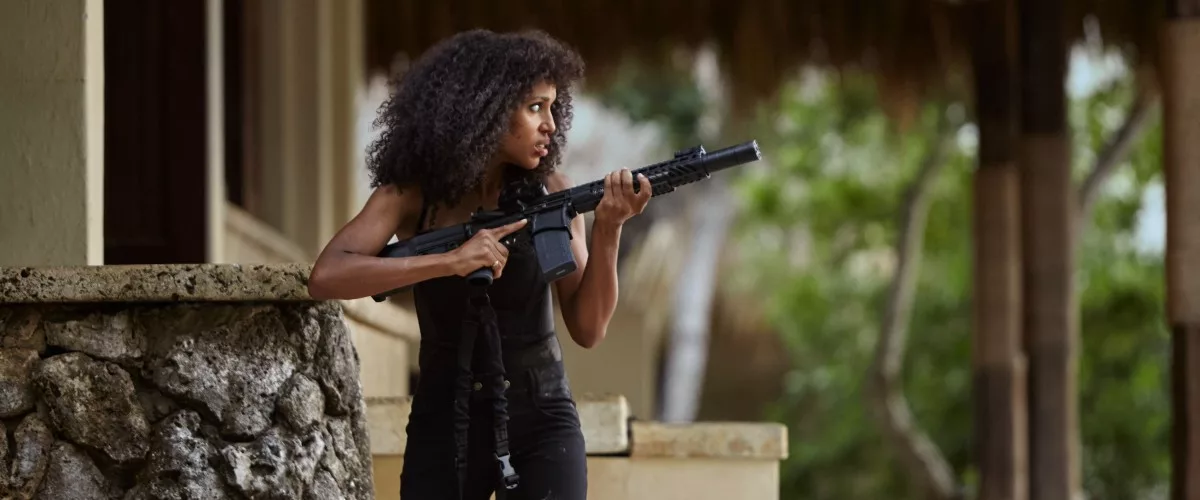 Shadow Force Kerry Washington Action Movie Review