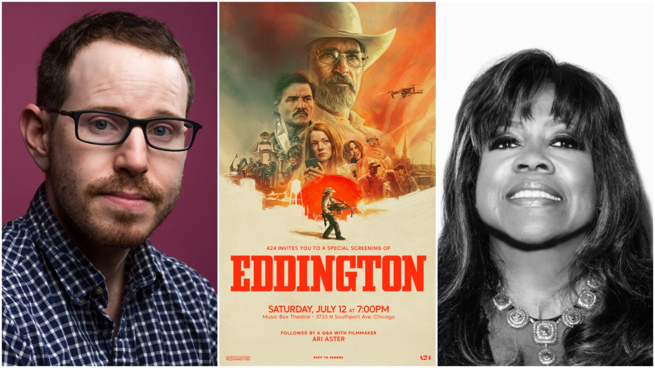 Ari Aster Talks with Chaz Ebert About “Eddington” at Music Box | Chaz’s Journal