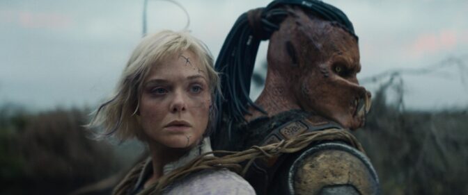 Predator Badlands Elle Fanning Movie Review