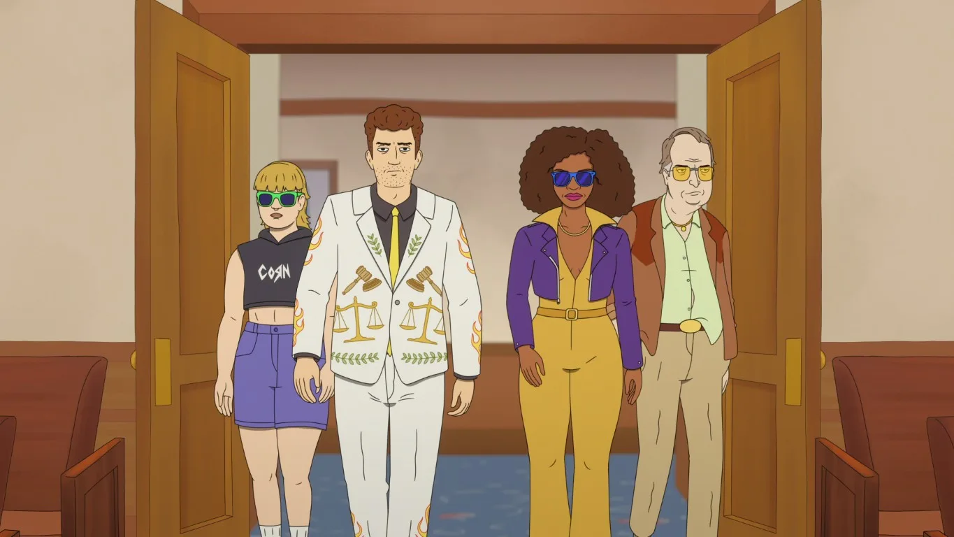 Strip Law Netflix Adult Animated Series TV Review