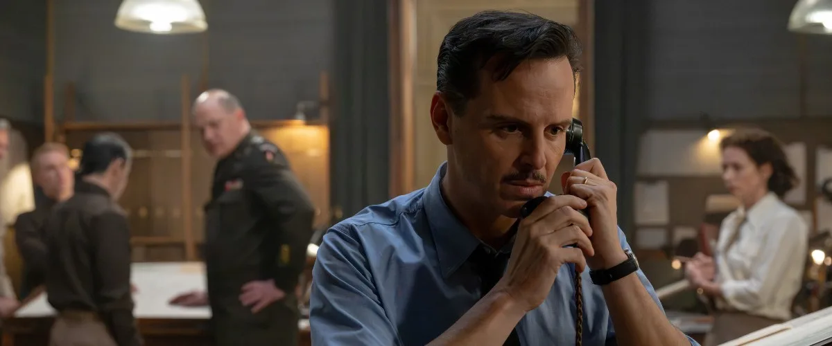 Pressure Andrew Scott Brendan Fraser WWII Movie Review
