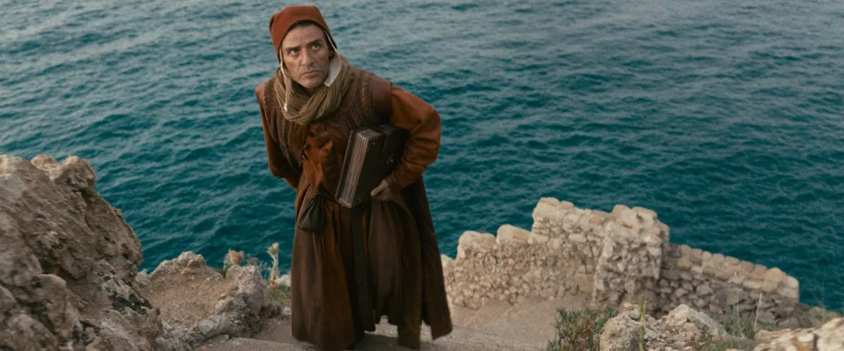 In the Hand of Dante Oscar Isaac Netflix Film Review